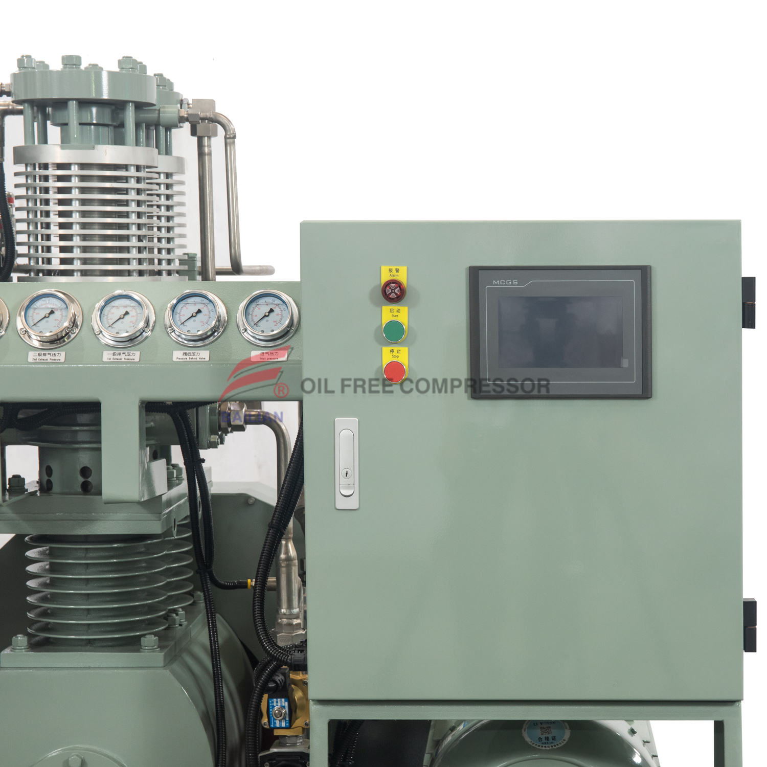GZW-120/5-250 RECTORROCING PISTON VERTICAL SLED Type Type Nitrogen compressor