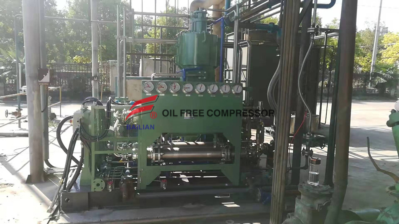 langis libreng mababang presyon ng hydrogen gas na nagreresulta compressor