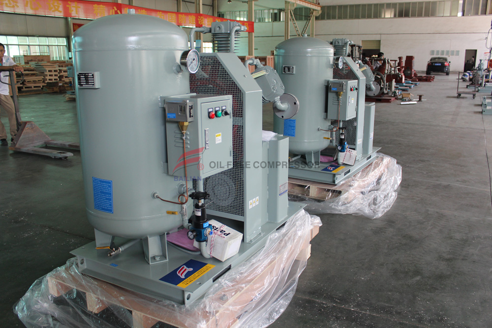 Middel Pressure Industrial Use Pet Blowing Oil Free Air Compressor