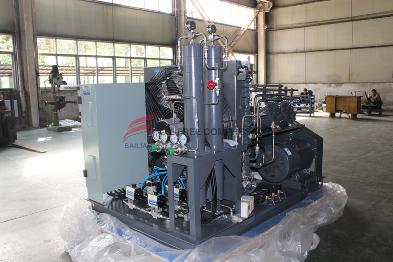 High Pressure Oil Field Gamitin Oil Free Air Compressor 30Mpa