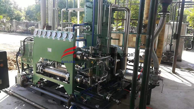 langis libreng lamad hydrogen compressor mataas na presyon sa refinery