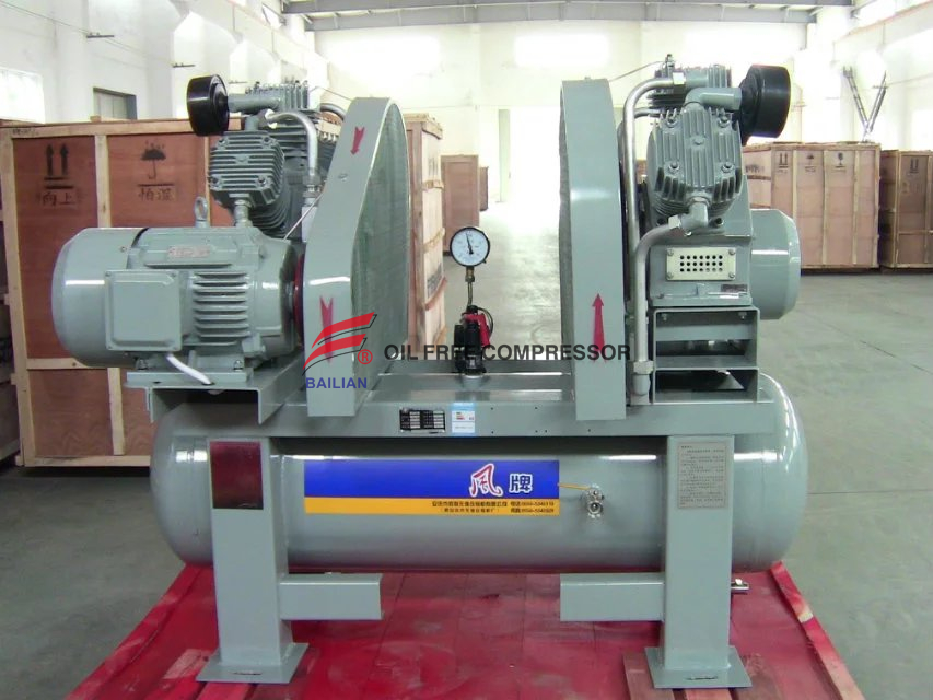 Industrial Reciprocating Oil Free Air Cooled Compressor