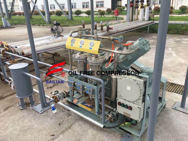 langis libreng Difluoromethane R32 compressor nagtatrabaho site 1