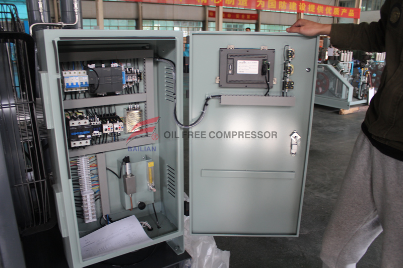 High Pressure Oil Field Gamitin Oil Free Air Compressor 30Mpa