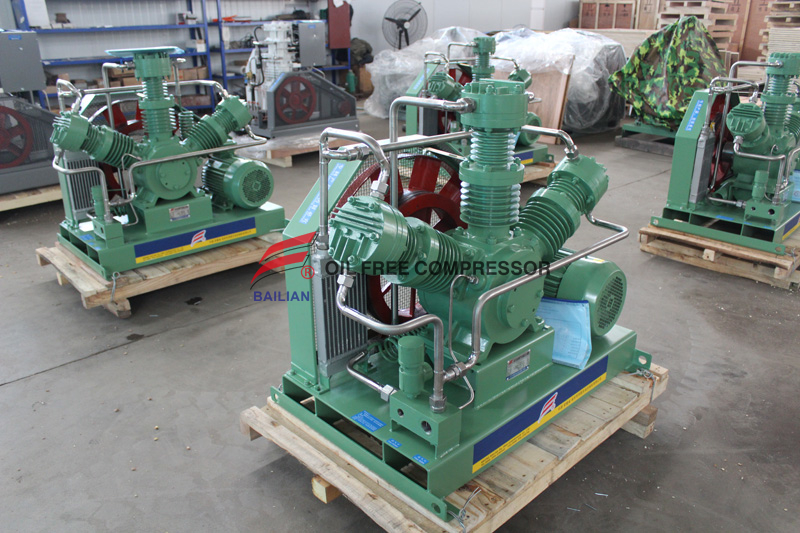 Oil Free Mixed Gas Compressor Oilless para sa Closing Devices Manufacturer