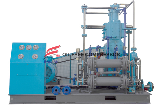 Oilless mababang presyon ng medikal na oxygen compressor