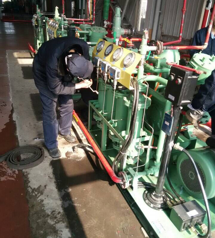 Bailian oil free hydrogen compressor site ng paggamit (2)