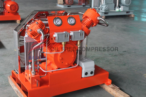 Langis na walang langis V-type SF6 gas compressor SF6-24/2-50