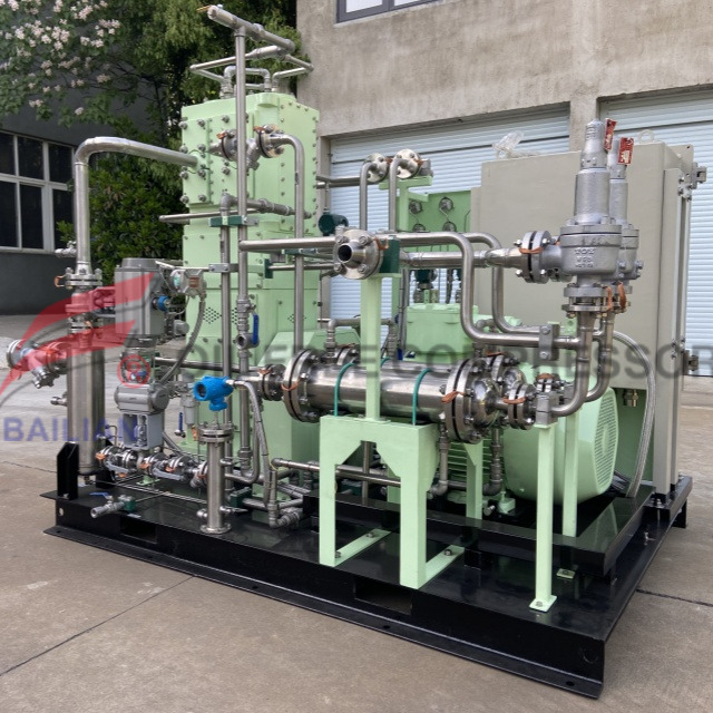 TZWH-60/0.8-8 Langis ng langis ng C₂F4 Ang paglamig ng Vertical Compressor 