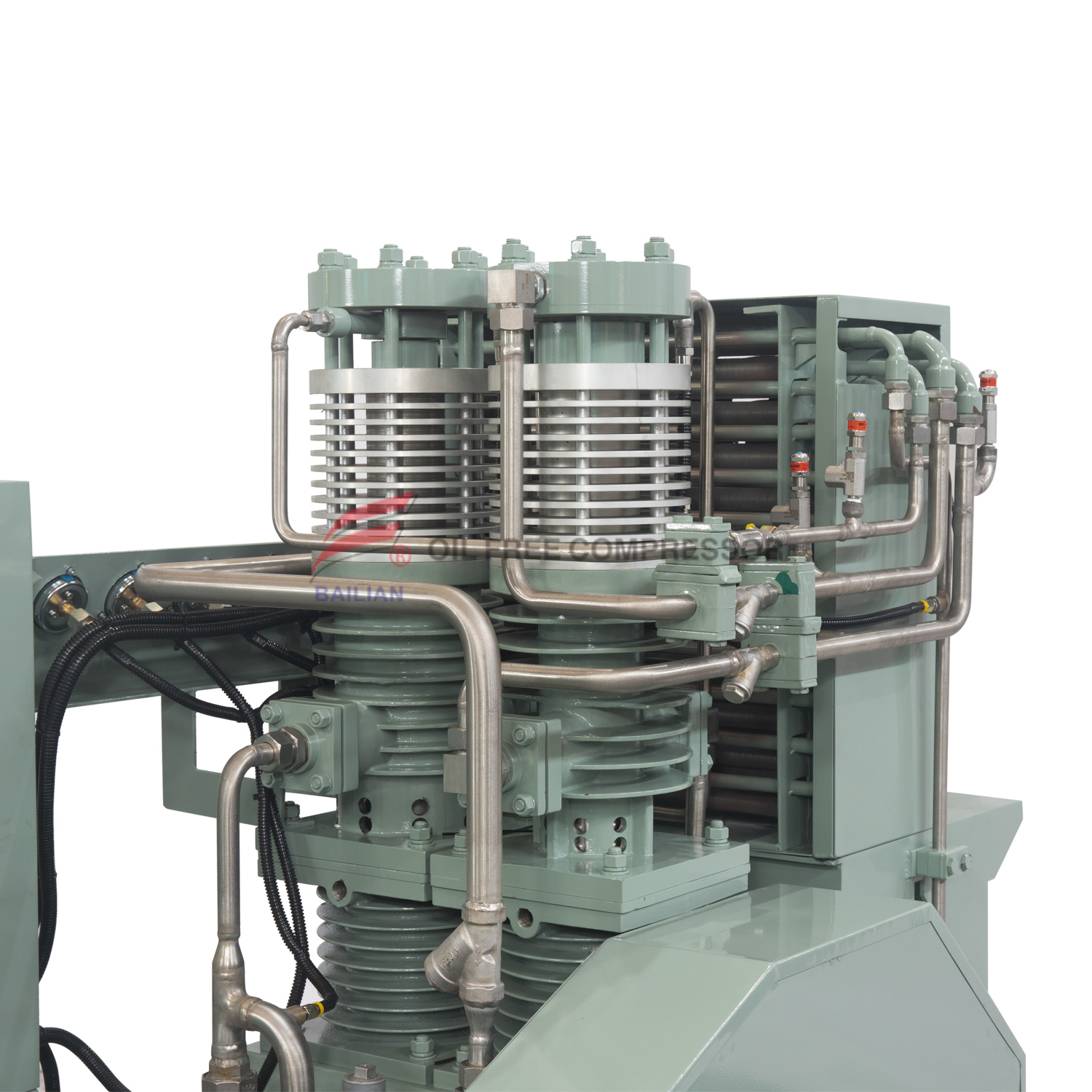 Vertical Oil-Free Lubricating Skid-Mounted Type CNG Compressor GZWH-100/1-250 