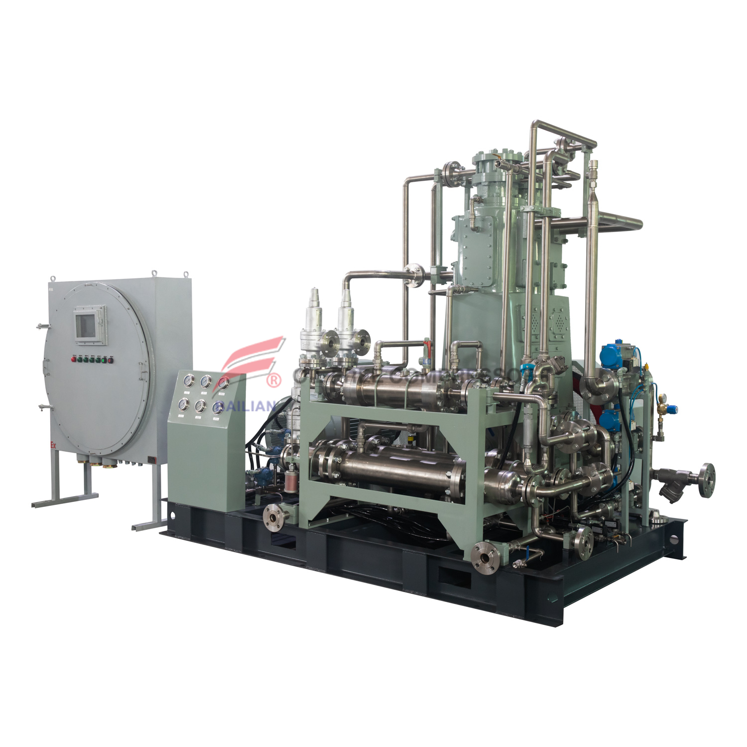 GZW-40/8-300 langis libreng pagpapadulas vertical type nitrogen compressor