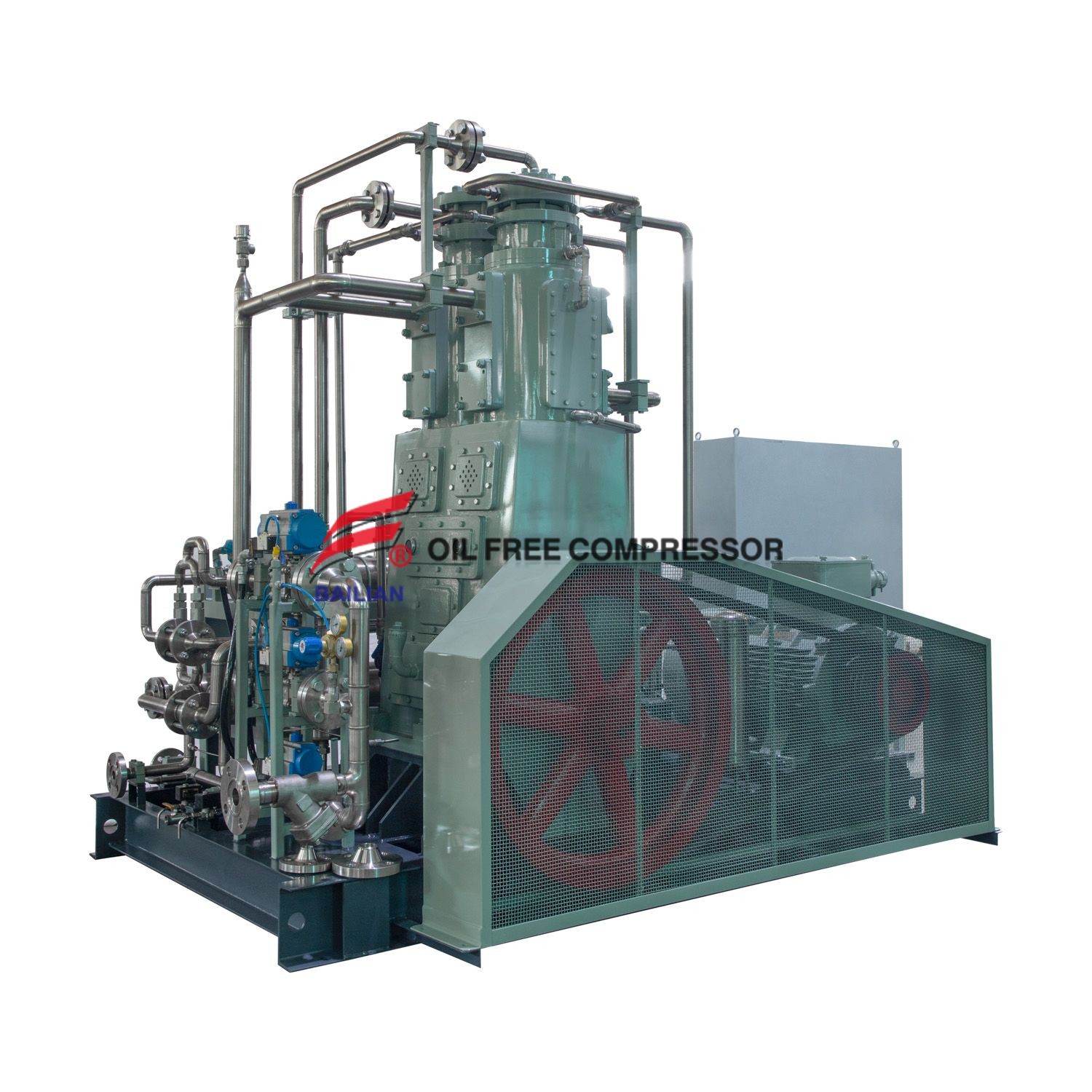 ZCWY-850/0.1-12 Vertical Oil-Free Pry Mounted Type CO2 Compressor