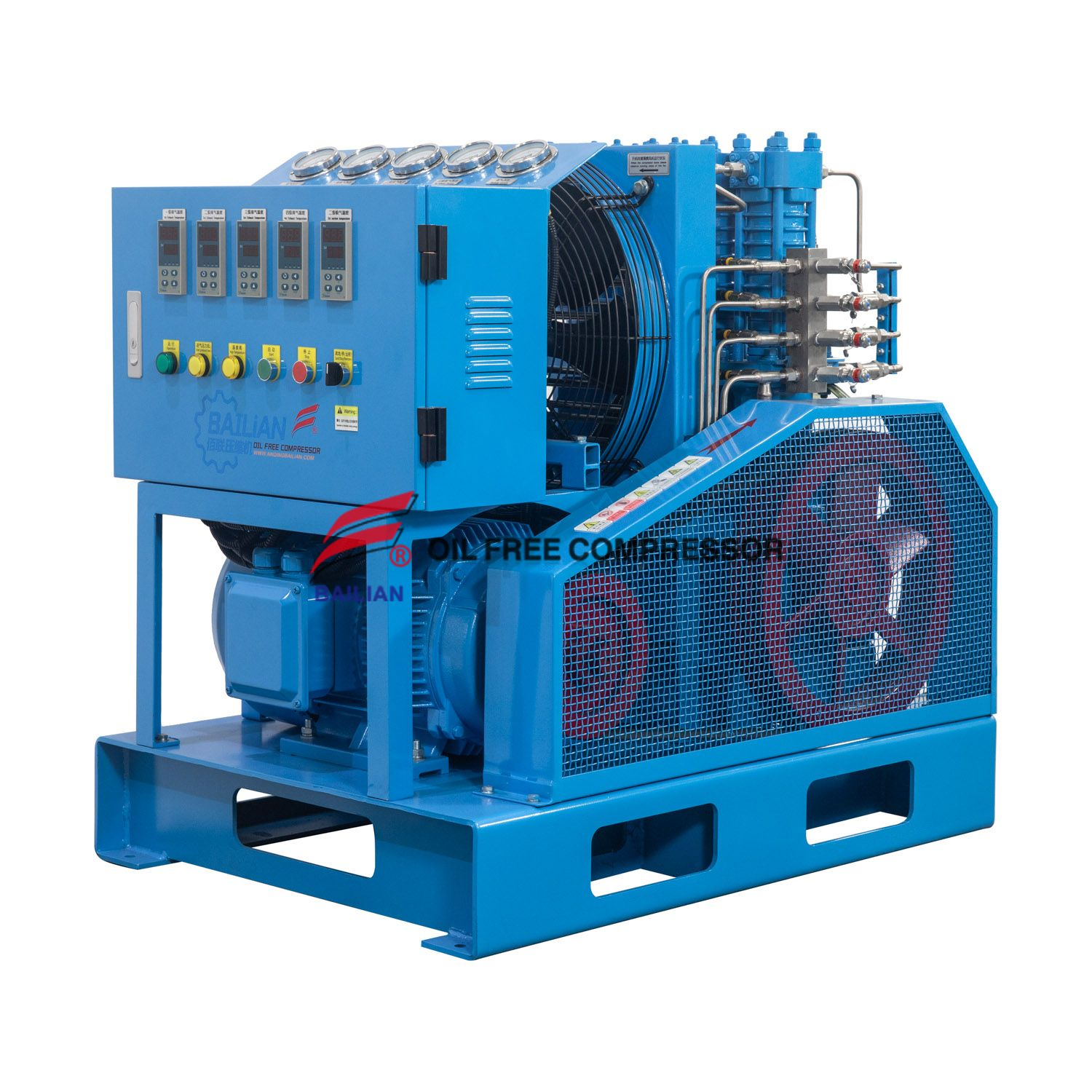 GOW-18/4-150 100%Ganap na Oil Free Type Oxygen Compressor