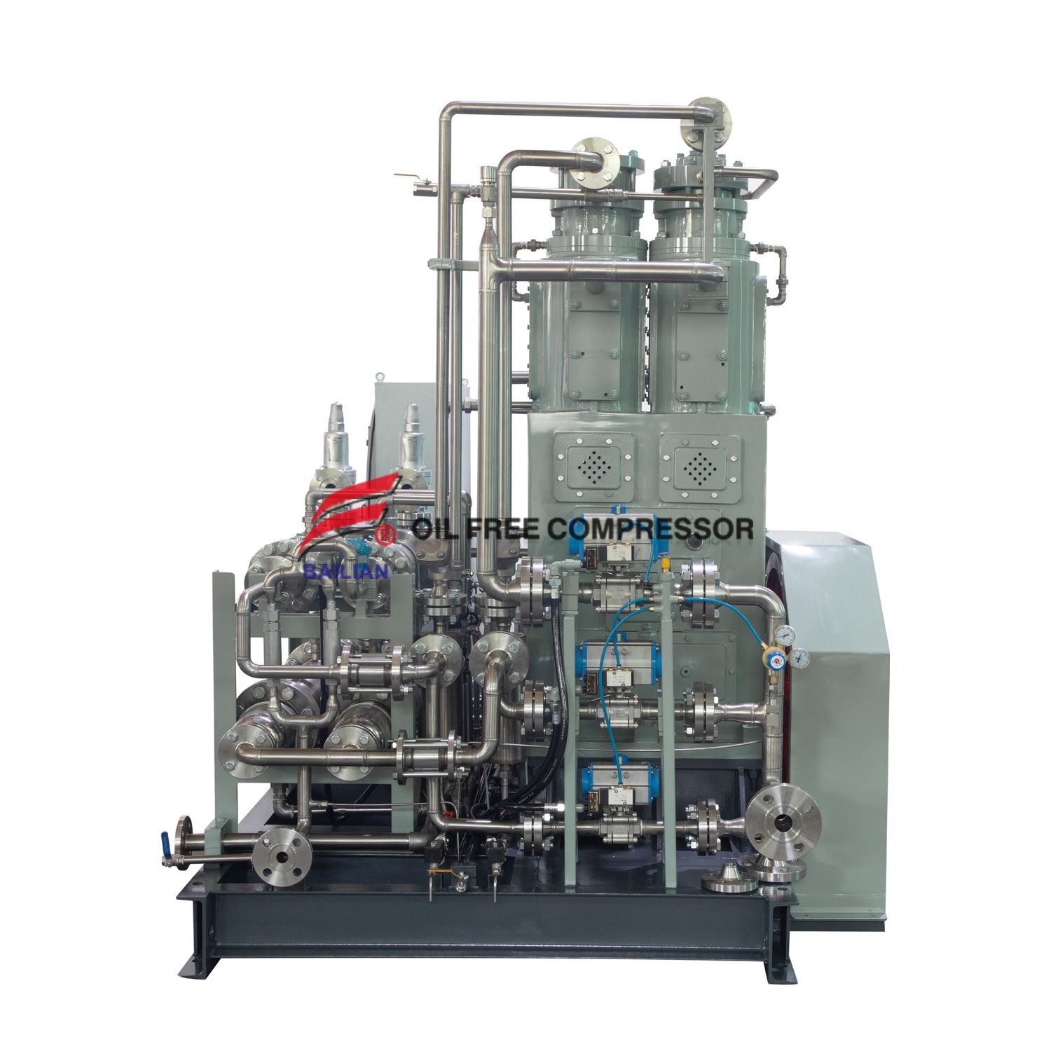 ZCWY-850/0.1-12 Vertical Oil-Free Pry Mounted Type CO2 Compressor