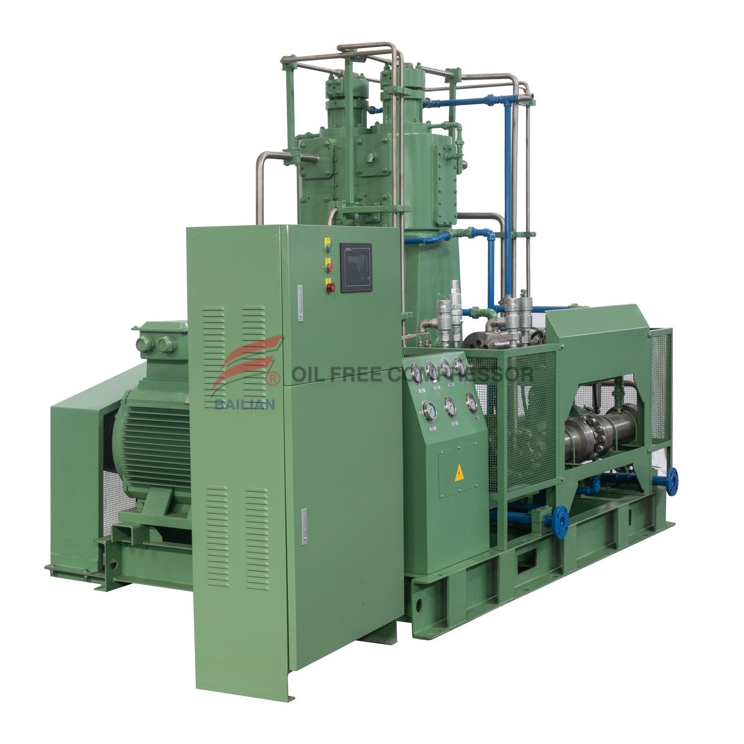 Vertical Oil-Free Lubricating Skid-Mounted Type CNG Compressor GZWH-100/1-250 