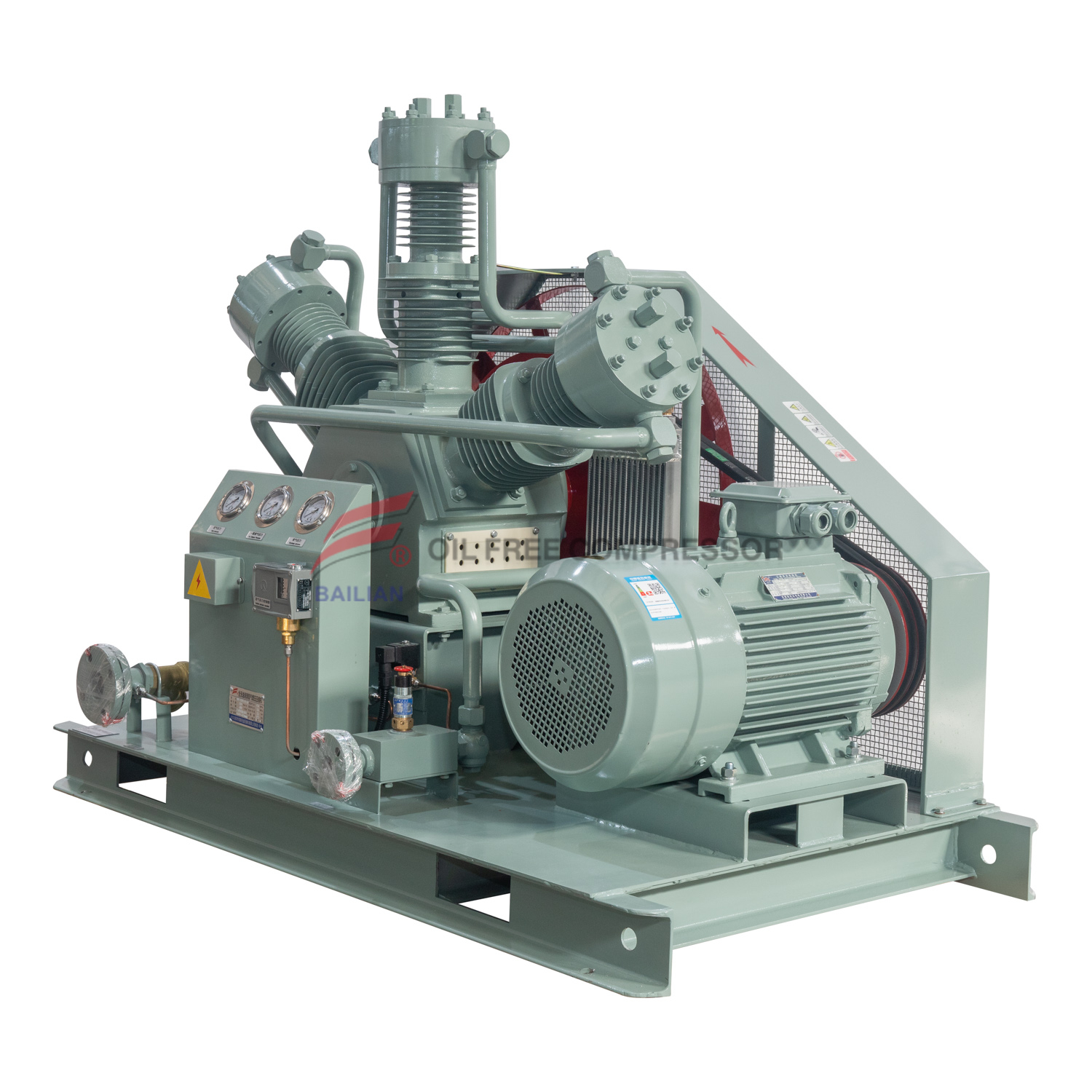  WW-50/0.3-9 W-Shaped Sled Mounted Water Cooling Nitrogen Compressor